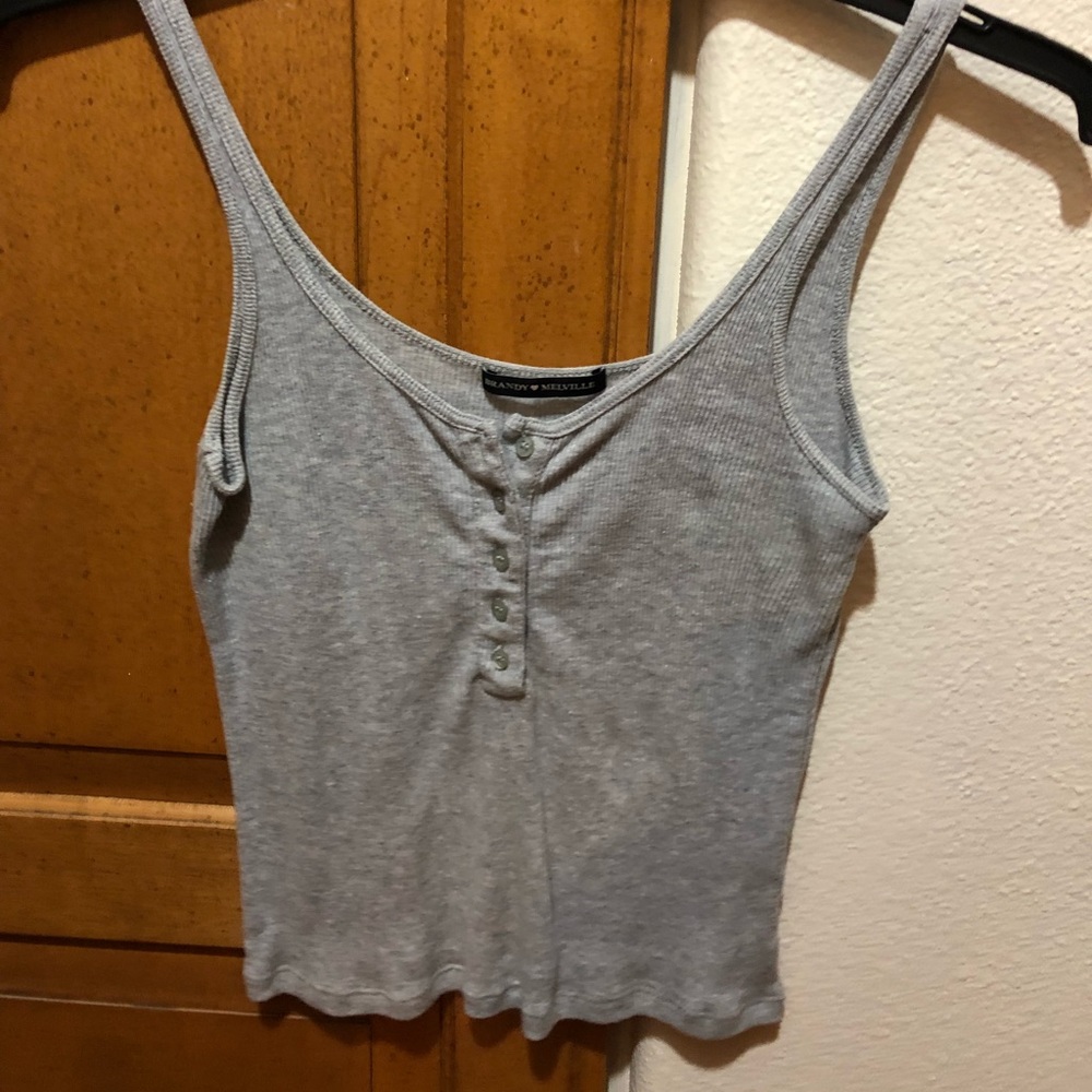 Brandy Melville Button Tank